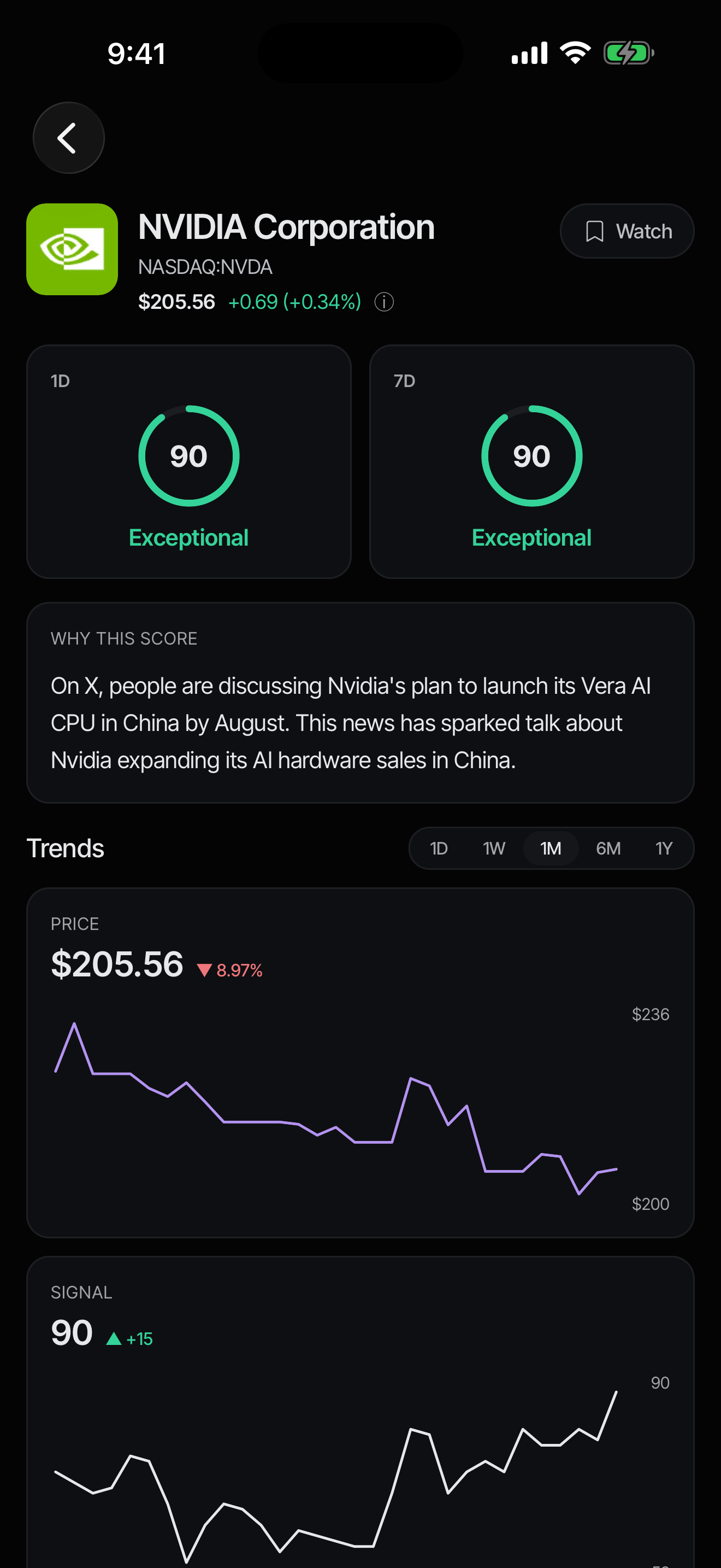 Quantral on Android